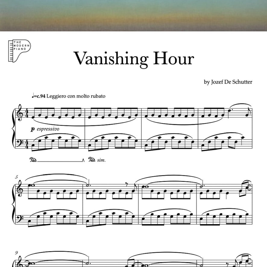 Moving Light – Complete Piano Sheet Music