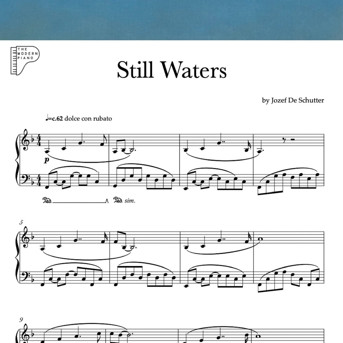 Still Waters – Piano Sheet Music