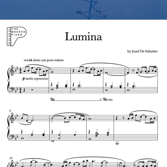 Lumina (Sheet music download)