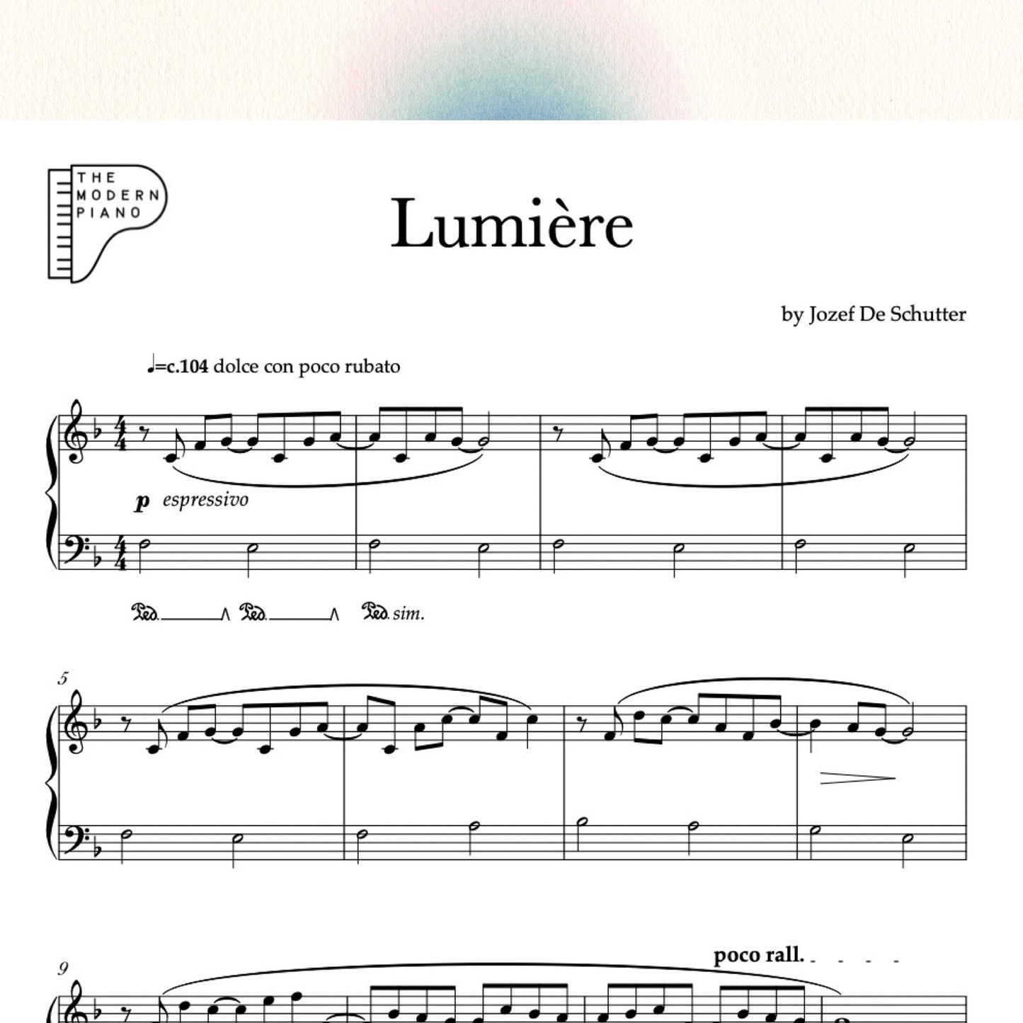 Lumière [Sheet Music Download]